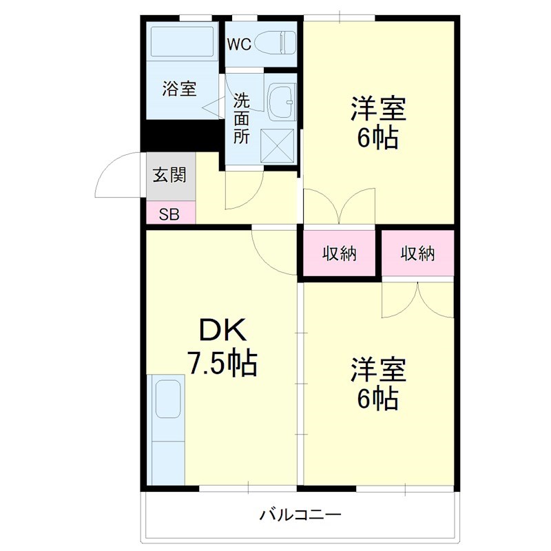 豊田ヒルズ 間取り図