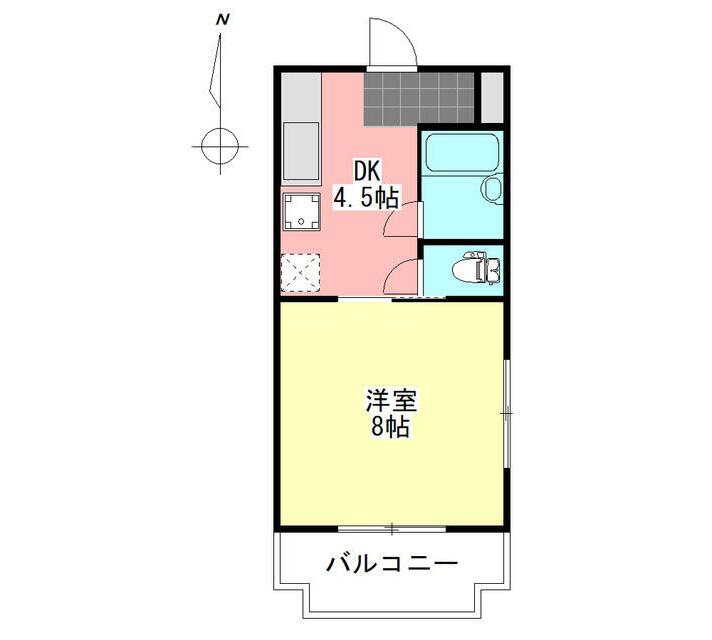 わかば台ハイツ 間取り図
