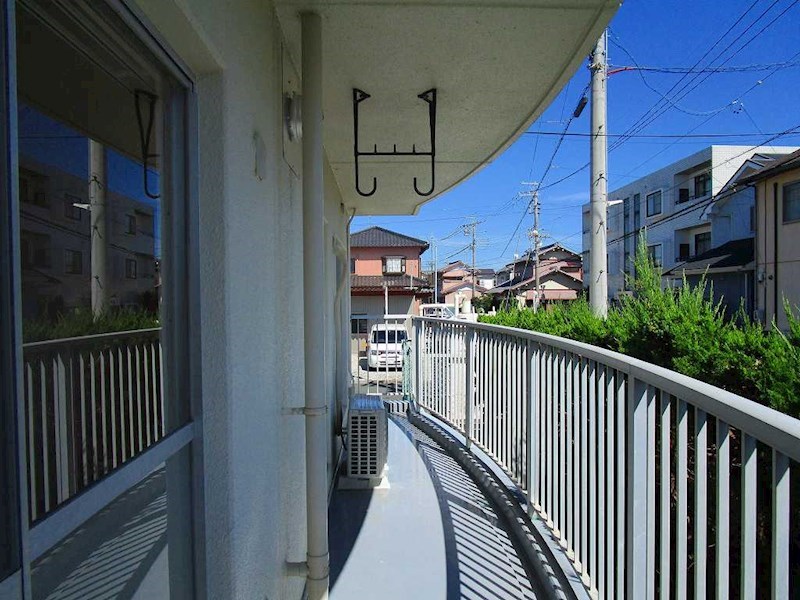 早出グリーンコーポ ベランダ