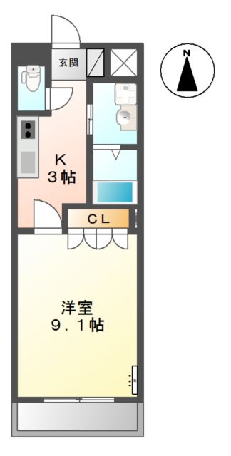 ラティール 間取り図