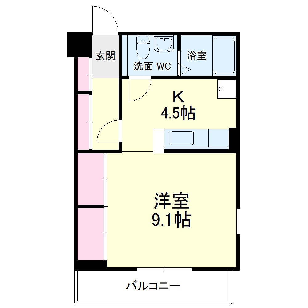 ビアン・カリテ 間取り図