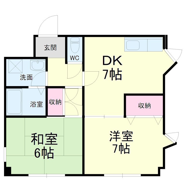ツインコート寺島 間取り図