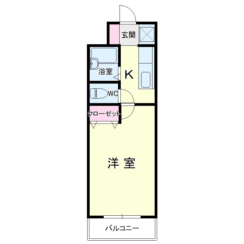 ラルフローレⅡ 間取り図