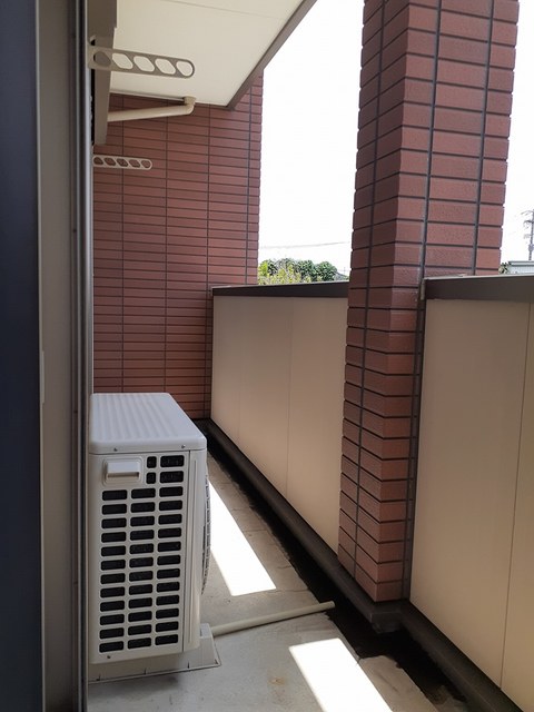 プラシードＢ ベランダ