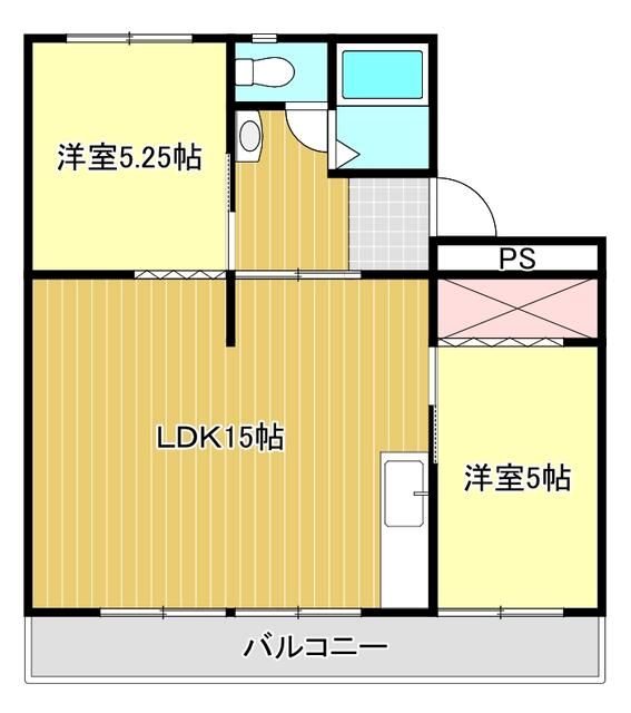 サンシャイン丸松 間取り図