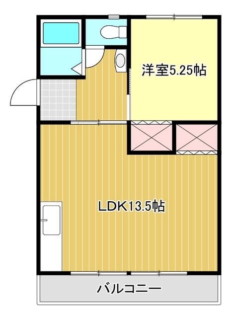 サンシャイン丸松 間取り図