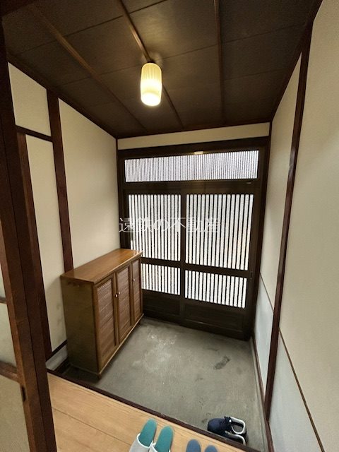 四本松の一軒家 玄関