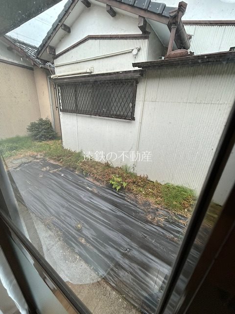 四本松の一軒家 ベランダ