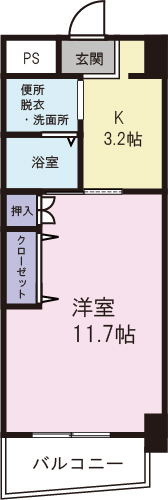 マイルストーン 間取り図