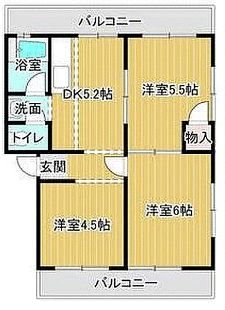 サントピア佐鳴台B 間取り
