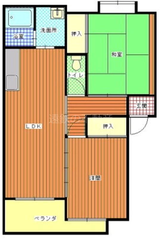 メゾンプレーリーC 間取り図