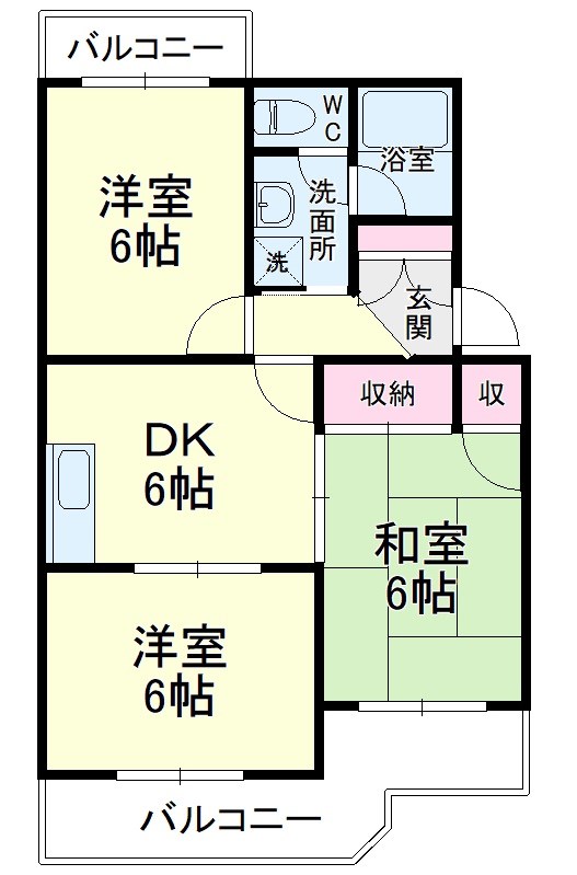 プリムローズ 間取り図