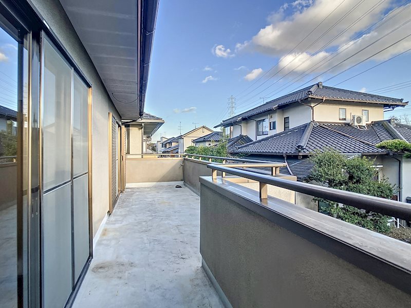 浜松市浜名区新都田2丁目 ベランダ