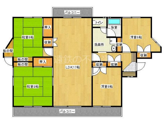 メゾン・ド・エスポワール 間取り図