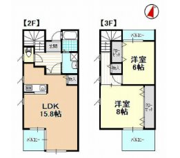 アルトゥーラ N棟 間取り図