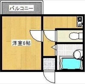 コスモカーザ 間取り図