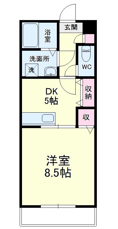 ラ・ルーチェ愛(西棟) 間取り図