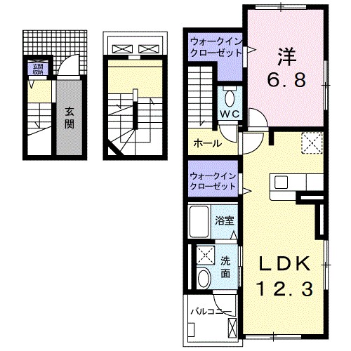 エスペランサ 間取り図