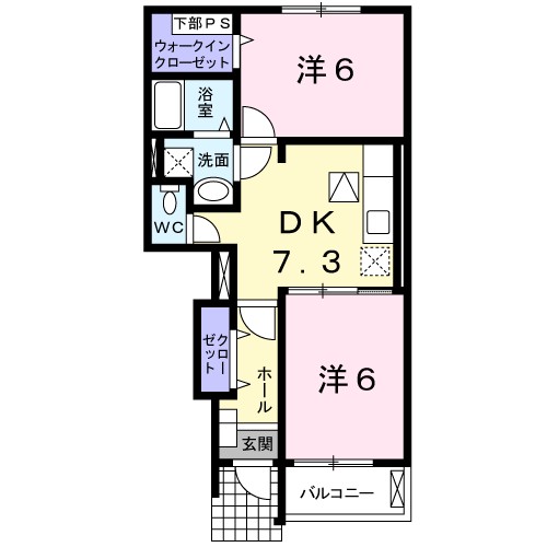グレイスコート 間取り図