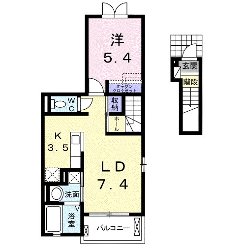 レーベン５９ 間取り図