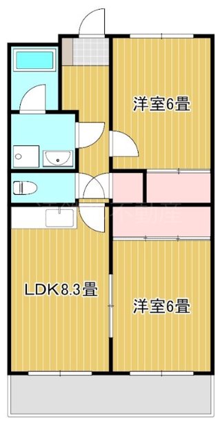 フローレンス門神 間取り図
