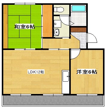 サンシティＢ 間取り図
