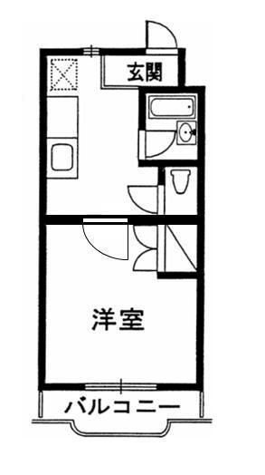 ドミールⅤ 間取り図