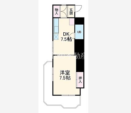カーサ立石 間取り図