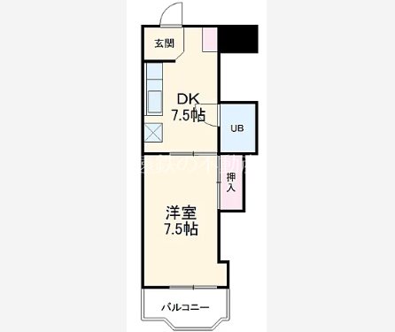 カーサ立石 間取り図