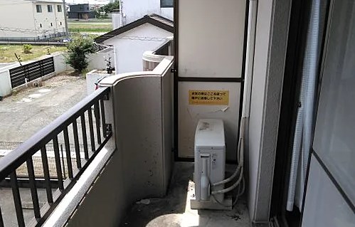 マンションアトランティスⅠ ベランダ