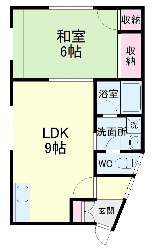 コーポさわやかⅢ 間取り図