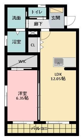 Ｑｕｅｅｎ　ｒｏｓｅ 間取り図