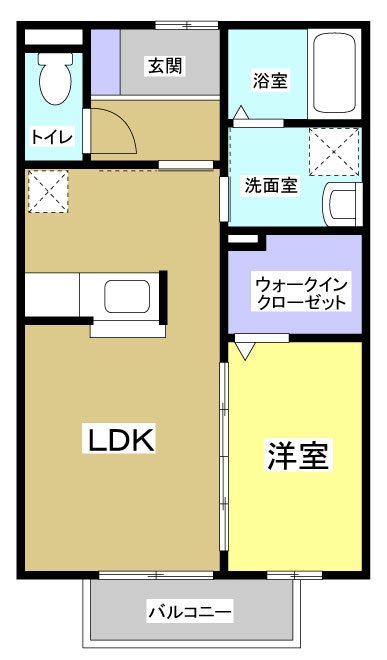 コート・プリメーロ 間取り図