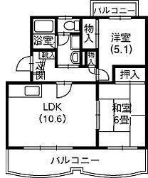 シンフォニー三和Ⅰ 間取り図