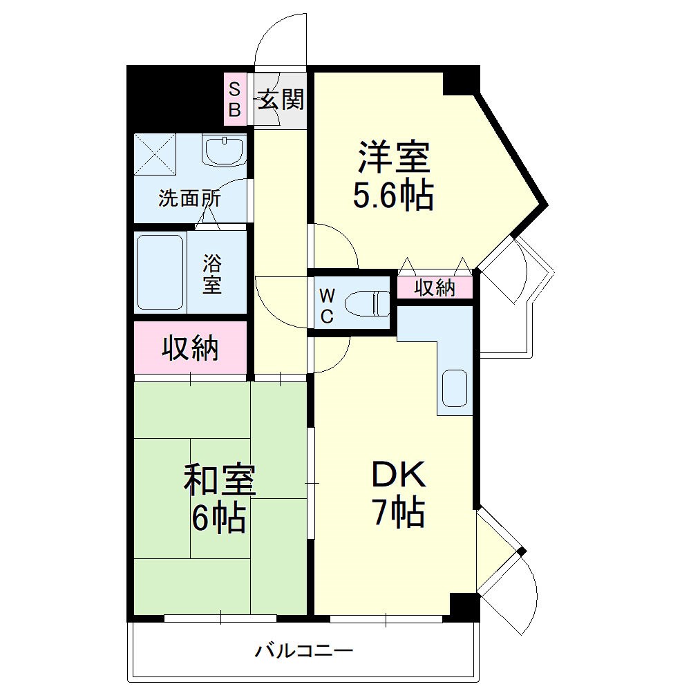 ツインコート寺島 間取り図