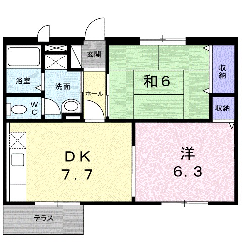 ピュアアネックス 間取り図