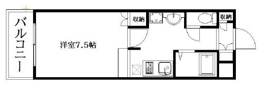 パルコート佐藤 間取り図