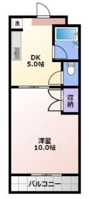 ラ・メールキャルム 108号室 間取り