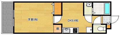 ライフ第７マンション豊田町 間取り図