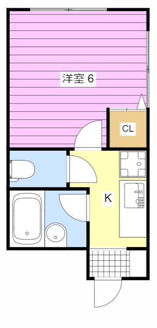 アーバン中央 間取り図