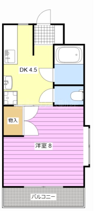 サントベルフォード 間取り図