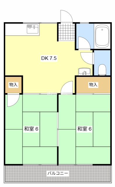 シティハイムマウンテン 間取り