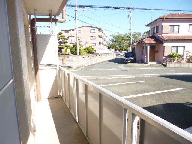 ハイツコスモスⅡ ベランダ