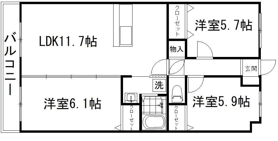 フェリッシモ！ 間取り図