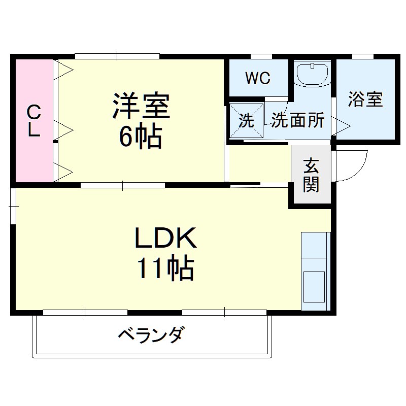 ベルハウス 間取り図