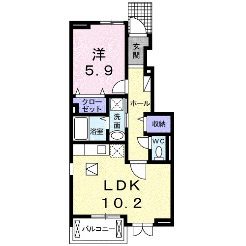 ロータス 間取り図