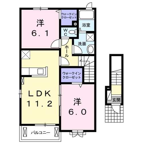 チェルシーＣ 間取り図