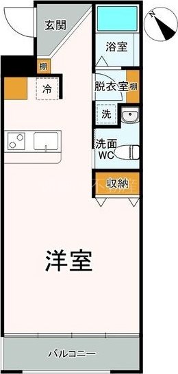 ARCO15 101号室 間取り