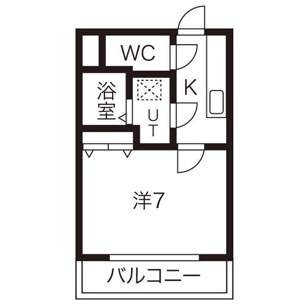 ジュネス半田Ⅰ 間取り図
