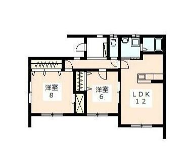 テラス北浦 間取り図